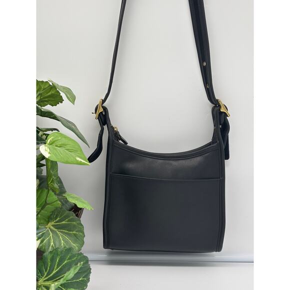 Vnt Old Coach black Janice Legacy bag 1990 made in USA #9997 - Picture 1 of 8